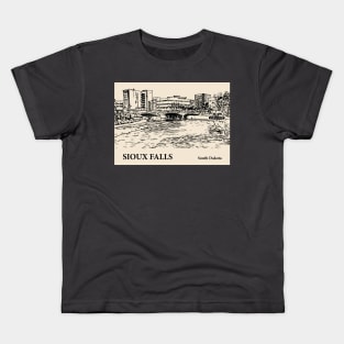 Sioux Falls - South Dakota Kids T-Shirt